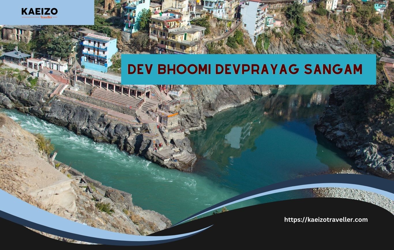 Beautiful Sangam at Devprayag Uttarakhand