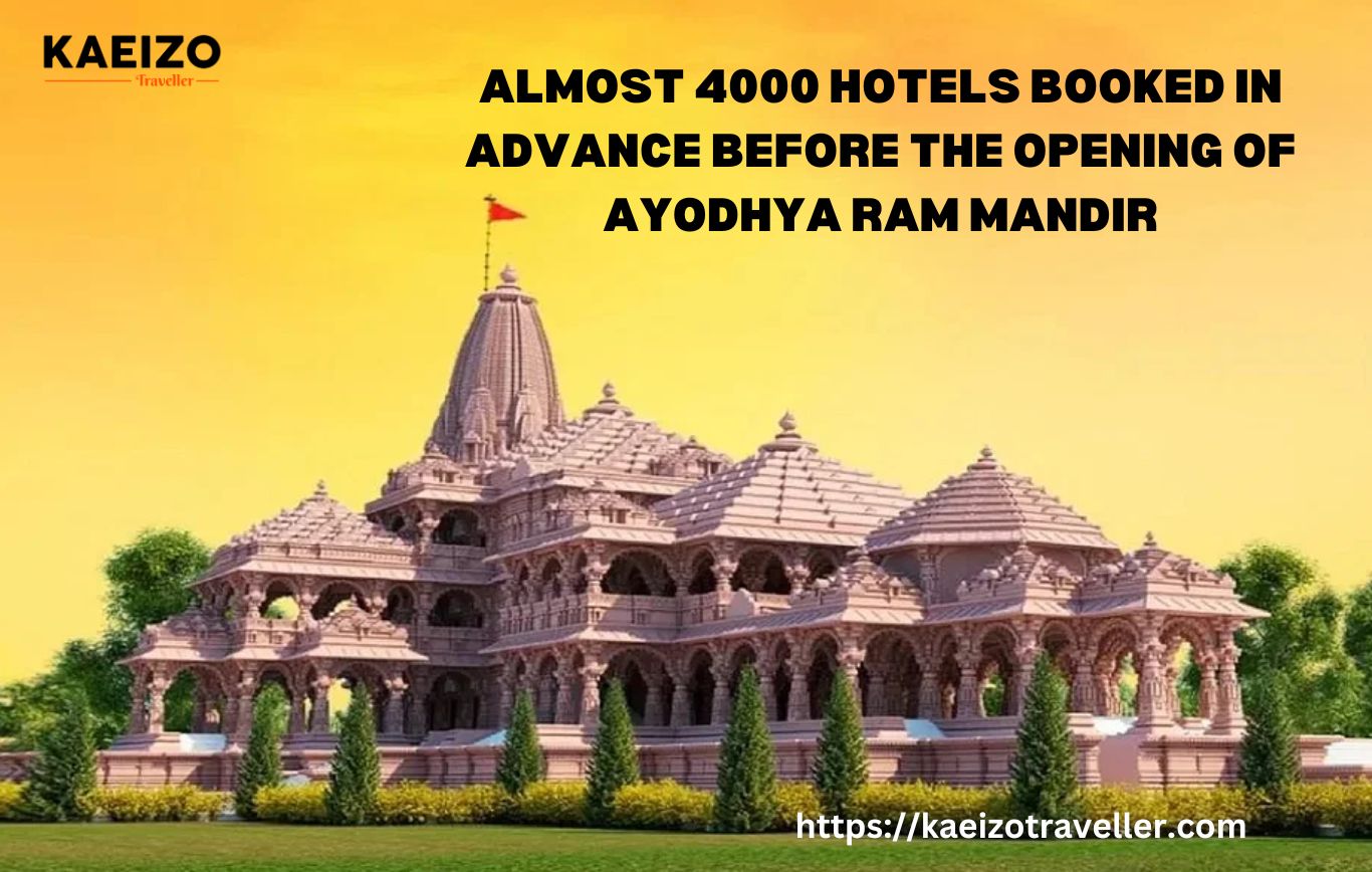 Hotel Bookings Soar Ahead Of Ram Mandir Inauguration: Almost 4000 Hotels Booked In Advance Before The Opening Of Ayodhya Ram Mandir!