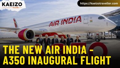 The New Air India - A350 Inaugural Flight