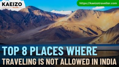 Top 8 places where traveling is not allowed in India.