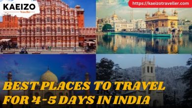 BEST PLACES TO TRAVEL FOR 4-5 DAYS IN INDIA
